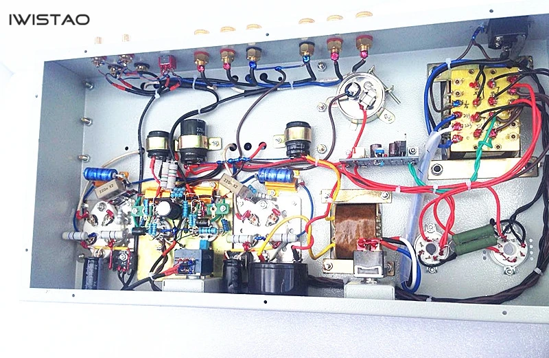 IWISTAO-Amplificador de tubo de un solo extremo, Mono-bloque integrado West Electric Master 2x8W, tubo de vacío 6F3 Drive 300B 5Z2P rectificador