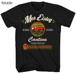 Mos Eisley Cantina Tatooine T-Shirt Tee Us 100% Cotton Clothing Trend New Trendy Hot Sale Men High Quality Logo Shirts