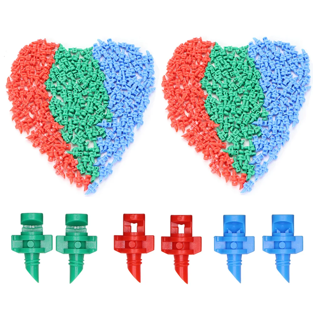 20-100 sztuk 90/180/360 stopni refrakcja dysza gwintowane połączenie zraszacz ogród nawadnianie rolnicze dysze natryskowe roślin