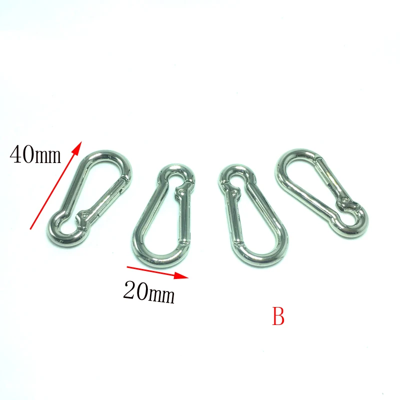 Metal Swivel Snap Hook Trigger Lobster Clasps Clips for Leather Craft Bag Strap Belt Webbing