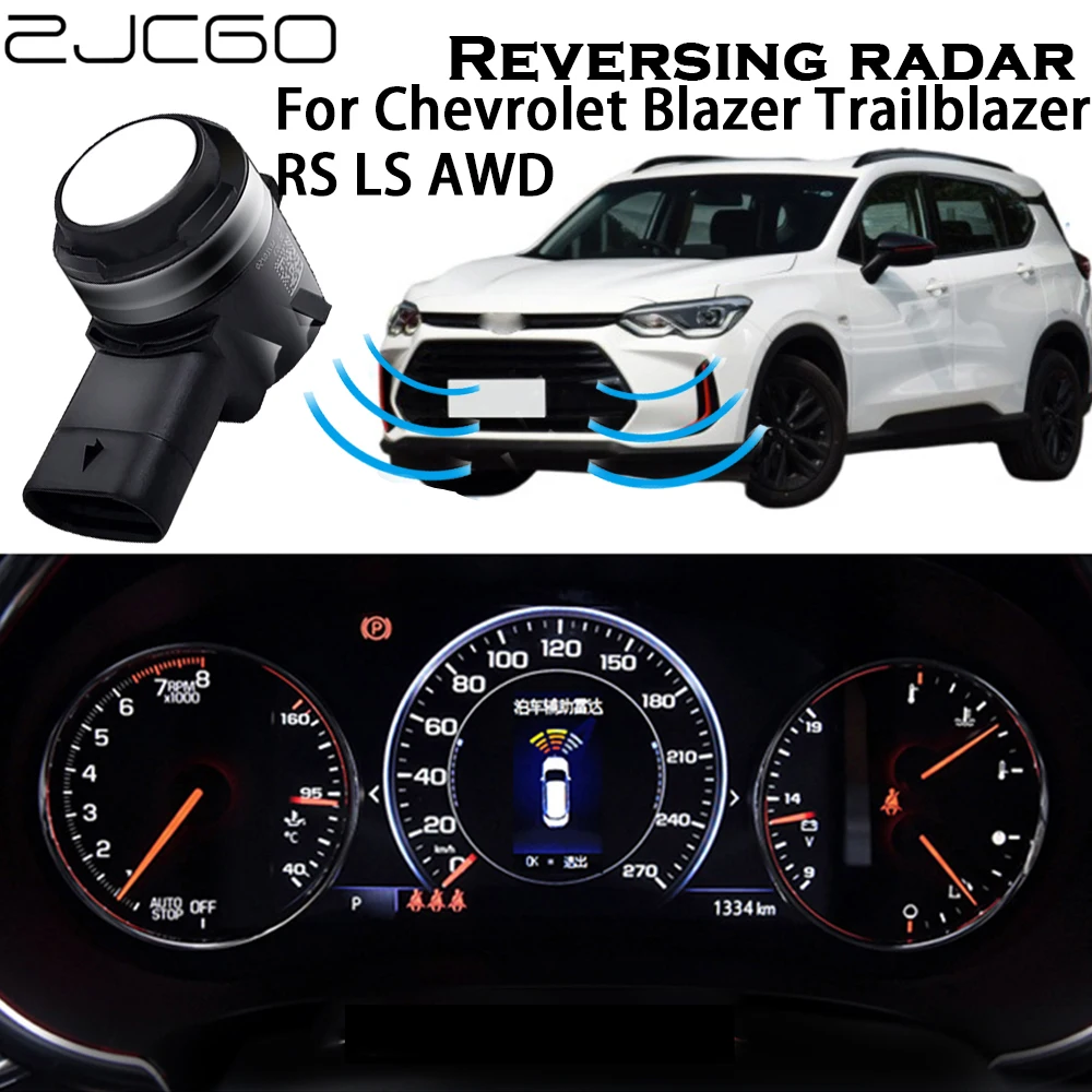 

ZJCGO OEM Original Sensors Car Parking Sensor Assistance Backup Radar Buzzer System For Chevrolet Blazer Trailblazer RS LS AWD