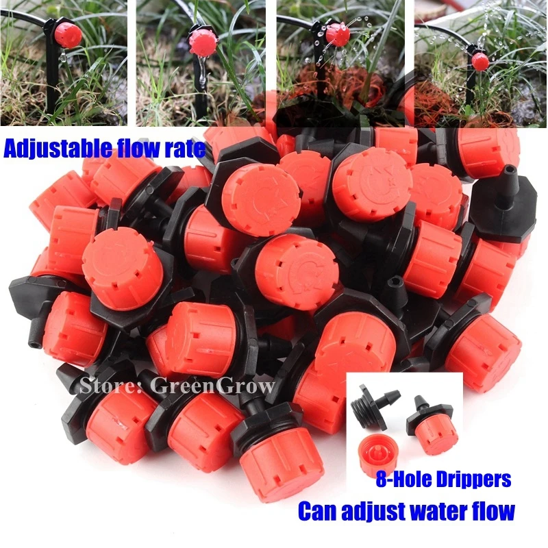 50m Self Automatic Garden Watering System Self Micro Drip Irrigation Kit Automatic Garden Watering Kits With Adjustable Dripper