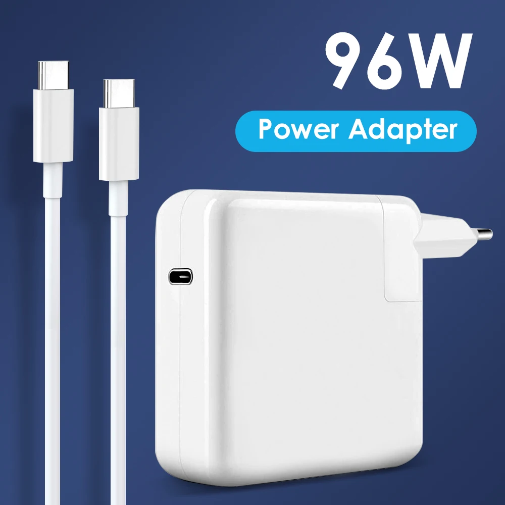 NORTHJO 96W USB C PD Laptop Charger Power Adapter Type C Charging Cable for MacBook Pro Air 13 14 15 16 inch US UK EU AU Plug