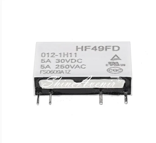 5pcs/lot Relay HF49FD-005-1H11 012-1H11 024-1H11 5V 12V 24V HF49FD-005-1H12 012-1H12 024-1H12 4PIN Original in stock