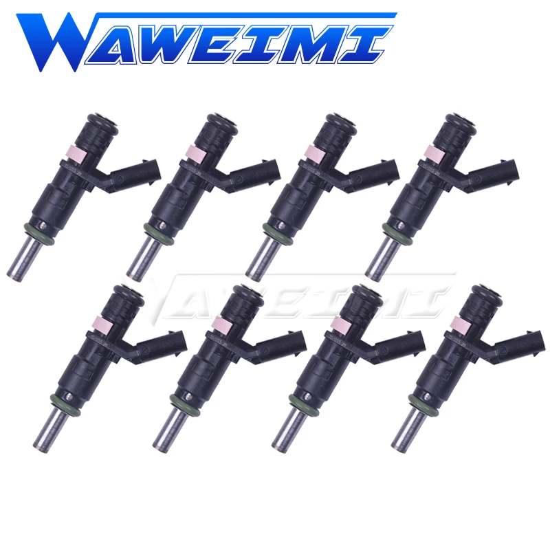 WAWEIMI 8 Pieces Genuine Quality Fuel Injectors OE A2720780249 For MERCEDES-BENZ CL550 / CLK550 / E550 / G500 / ML550 4.6L 5.5L