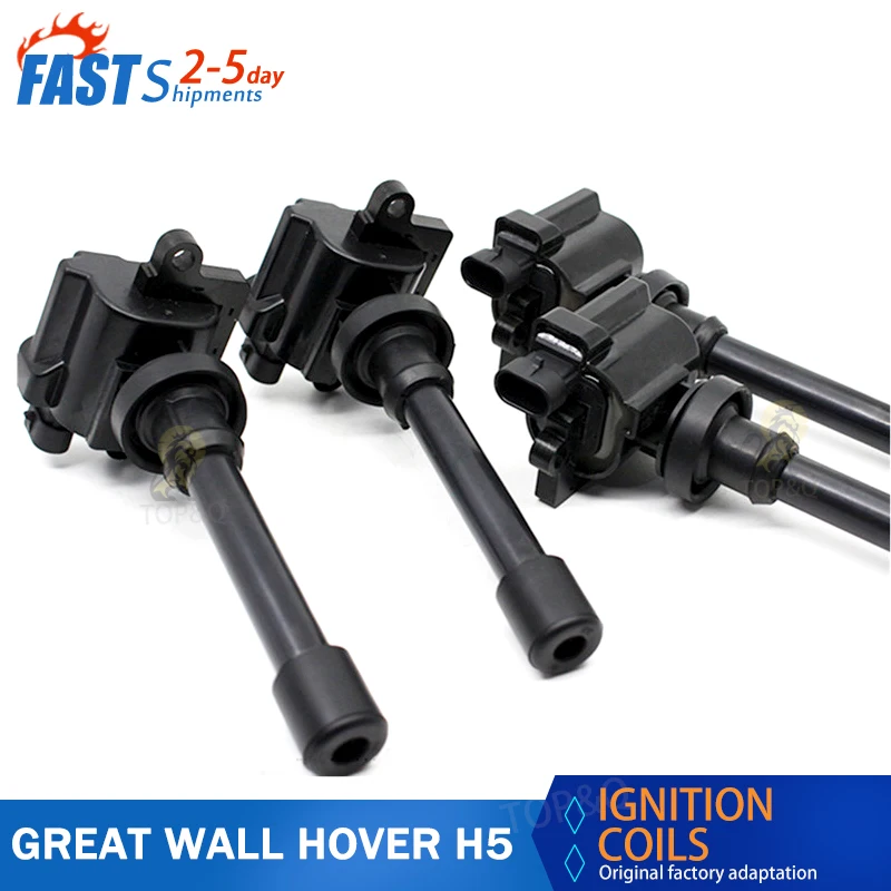 

Ignition coil fit for Great Wall HOVER H5 2.0T petrol engine 4G63S4T engine Car accessories specifications