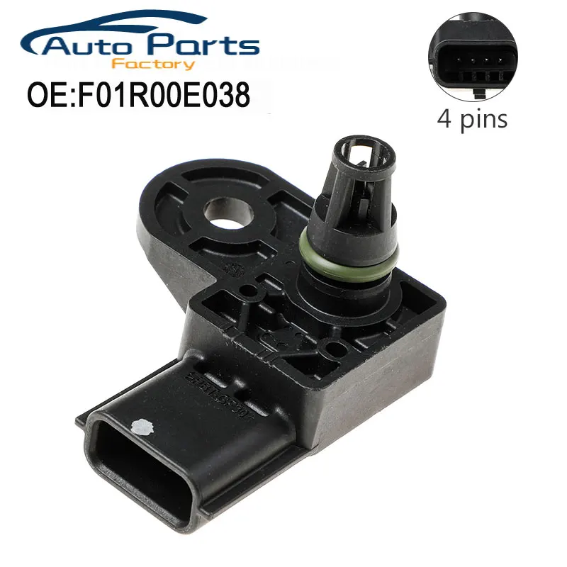 New Manifold Absolute Pressure Sensor Fit For Mazda M6 CX4/CX5/CX7 MAP Sensor F01R00E038