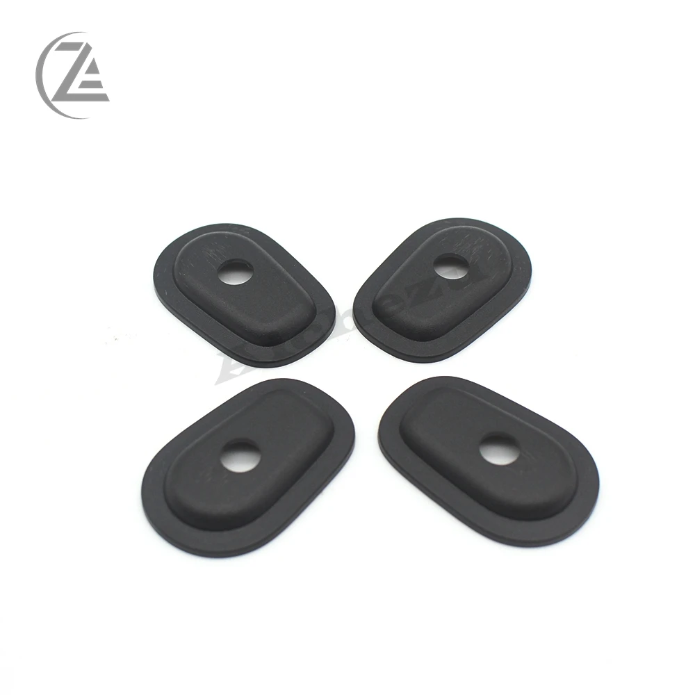 ACZ 4 Pieces Black Turn Signals Indicator Adapter Spacers Parts for Yamaha FZ600 FZ1000 FAZER YZF-R6 YZF-R1 YZFR1 YZFR6