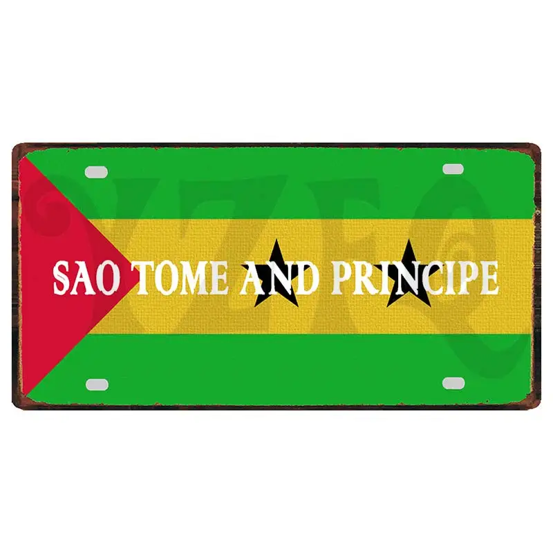 South Africa Nigeria Namibia 30X15CM Travel Souvenir Metal Sign Plate Wall Poster Pub Shop Home Art Decor Customizable DC-1564B