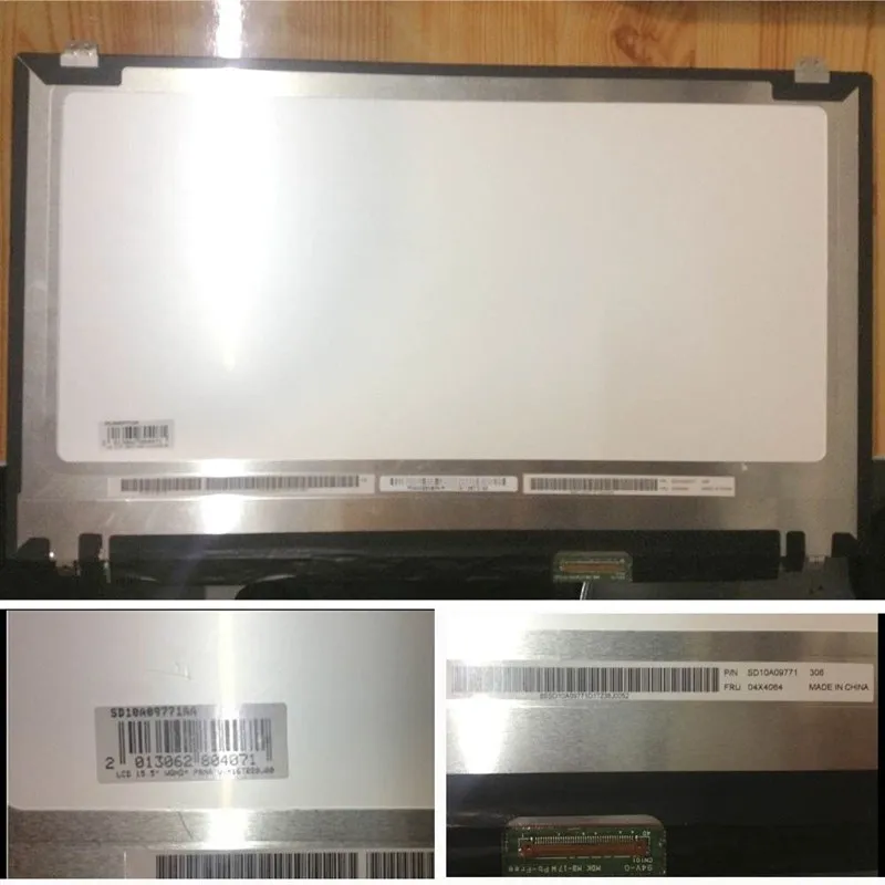 Imagem -03 - Tela Lcd para Lenovo Thinkpad T540p T550 W550s W540 W541 Qhd Ips Painel de Exibição 15.6 3k