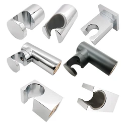 Hand Held Shower Head Holder Wall Mounted Hand Shower Sprayer Holder Brass Bracket Bathroom Chrome Plating Shower Replacement