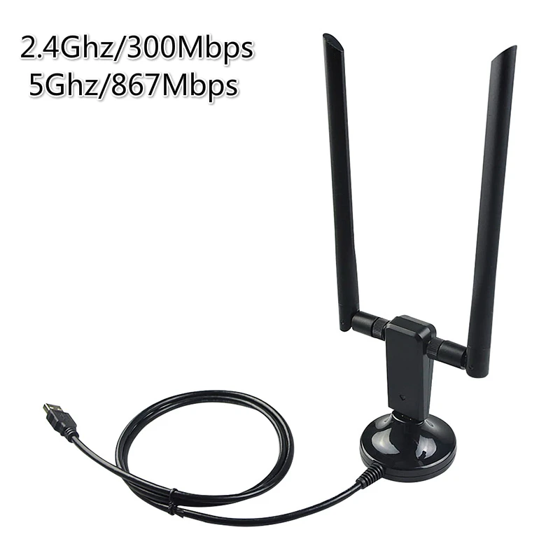 Oem新製品の無線lan直接ナノusbアダプタ2.4gghz/5 2.4ghz ac 1200 150mbpsのusb 3.0インタフェース無線lanドングル