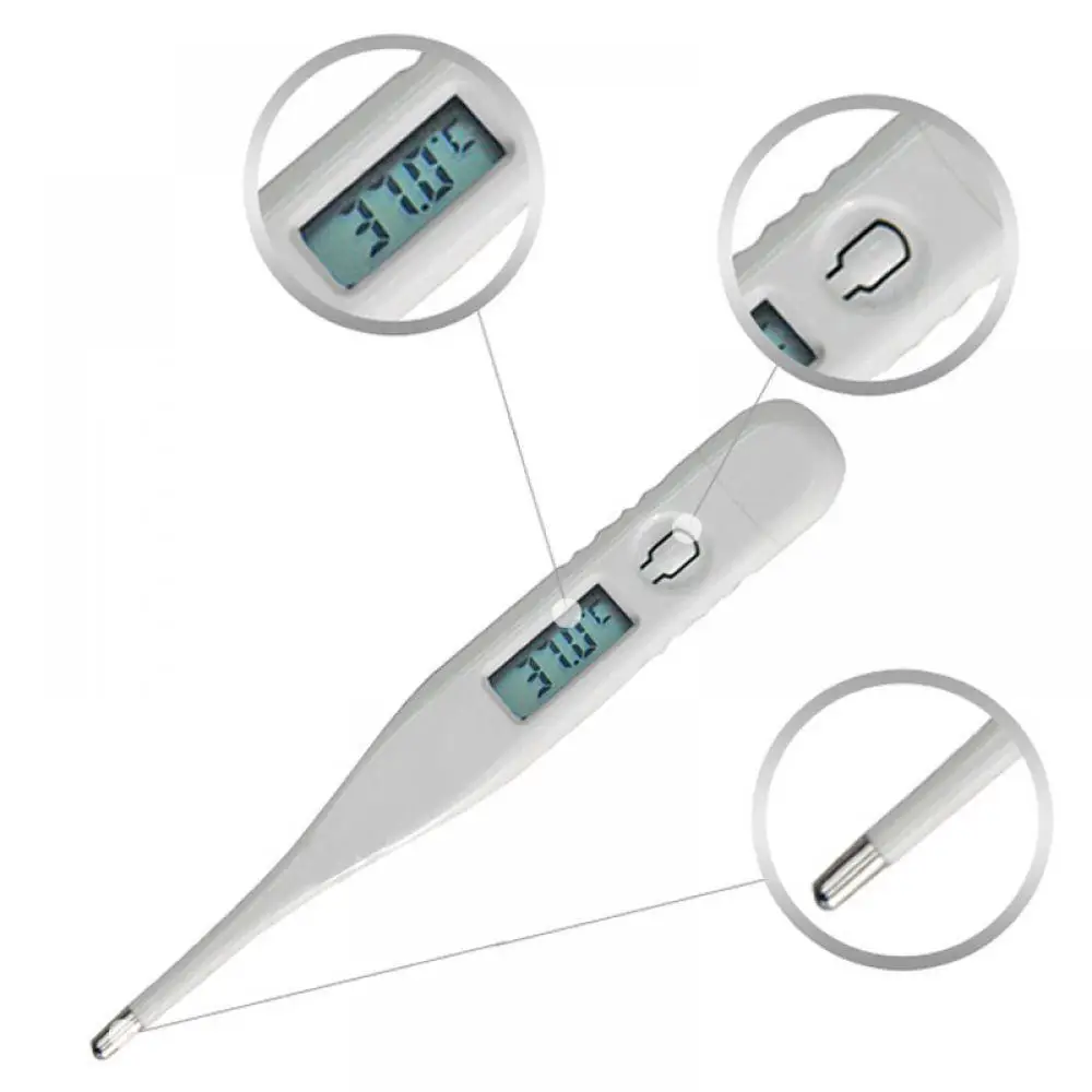 NEUE Digitale LCD Heizung Oral Thermometer Werkzeuge Kinder Baby Kind Infant Temperatur Messung Elektronische Klinische Thermometer