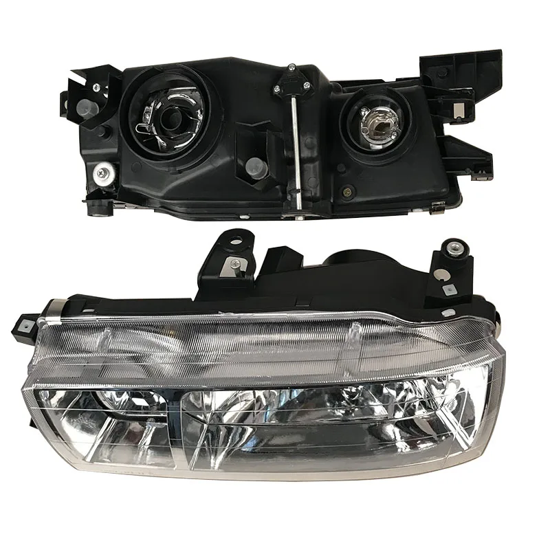 Automobile Headlamp For Toyota CRESTA GX90 JZX90 LX90 1992 1993 1994 1995 Car Headlight Transparent Crystal Lamp