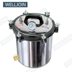 8L Portable Stainless Steel Heating Autoclave High Pressure Sterilizer F