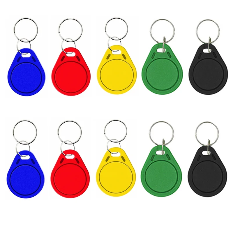 Tag UID mutável Keyfobs, Controle de Acesso RFID, Cartão Clone Badge, NFC mutável 1K S50, 13,56 MHz, Tag CUID, Android App, S50