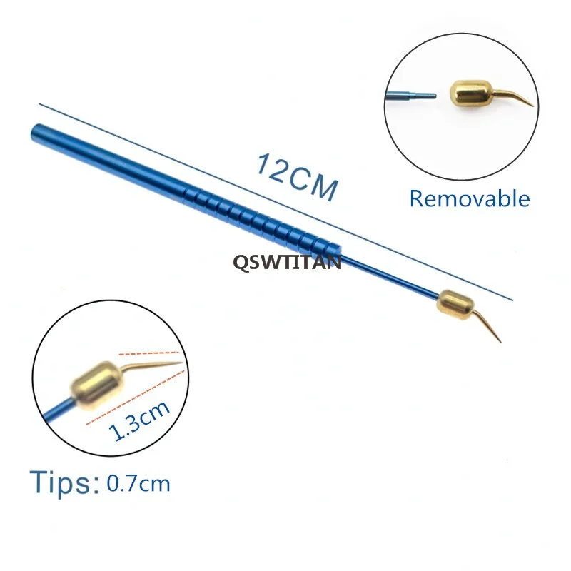 Stainless steel Cautery with titanium handle Cautery hemostatic device ophthalmic eye surgical instruments