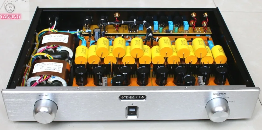 

Finished Hifi preamp PASS 1.7 Field effect transistor balance preamplifie Refer to the circuit design of well-known machine