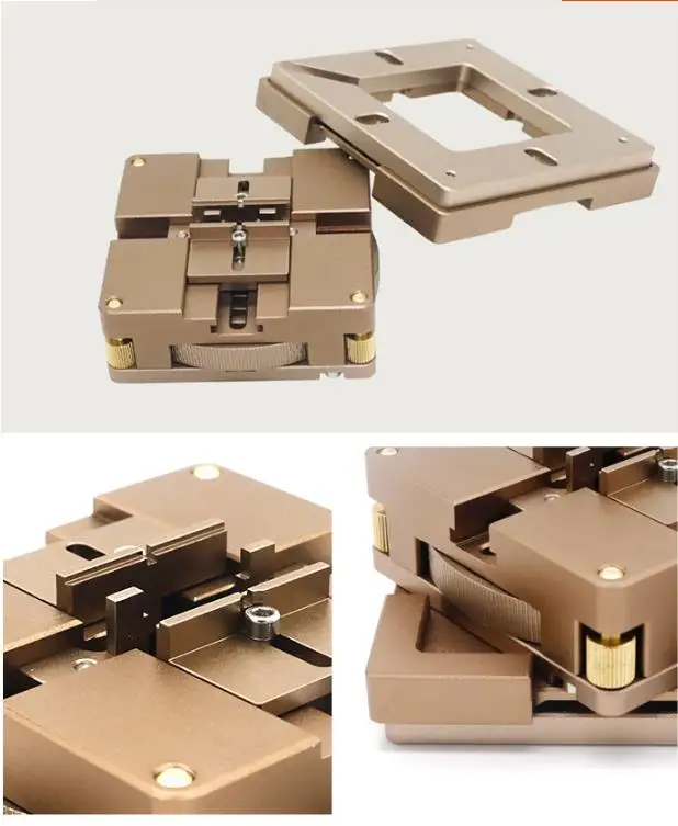 80 millimetri 90 millimetri Universale BGA Reballing Stazione con il Magnete Auto Regolare Stencil Holder