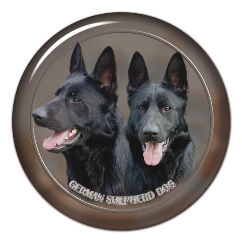 

B0873# 13CM/17CM Self-Adhesive Decal German Shepherd Dog V1 Car Sticker Decors on Bumper Rear Window Laptop