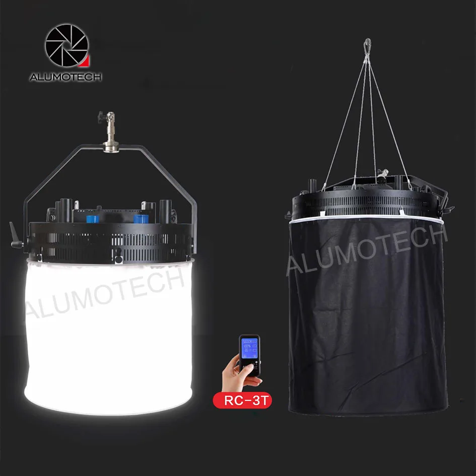 Alumotech 1600W Led Muli-color 3000K~8000K Led Space Light Sky LightingLantern Light With Remote For Photography Video Sudio