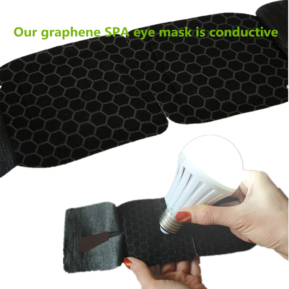 10 packs Graphene Steam Eye Mask Dry Heated Sleepingfor Tired Dark Circles Disposable Travel For Spa Stye Treatment Gift