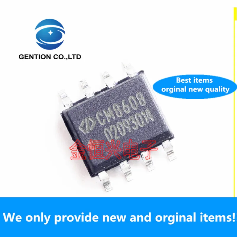 10Pcs 100% Orginal CM8608 Smd Sop-8 Stereo Hoofdtelefoon Driver
