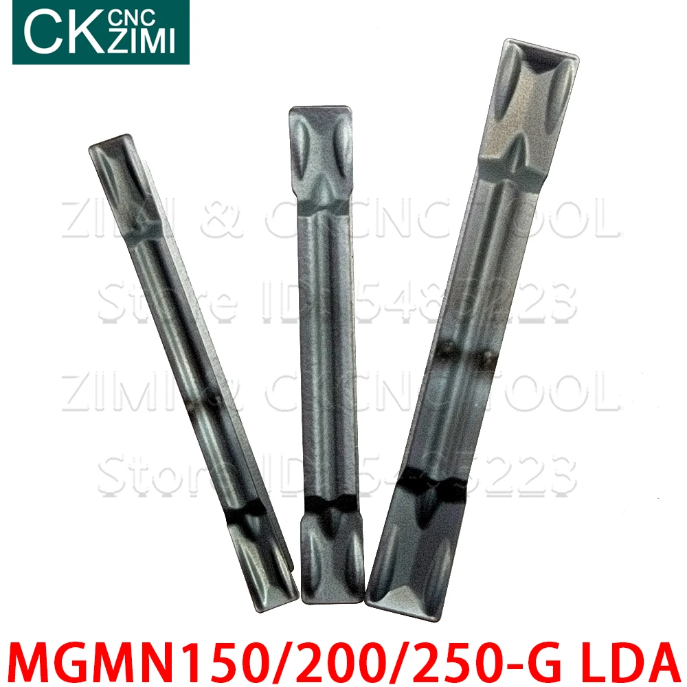 MGMN150-G LDA MGMN200-G LDA MGMN250-G LDAคาร์ไบด์ตัดร่องเครื่องกลึงCNCเครื่องมือMGMNสำหรับเหล็กสแตนเลส