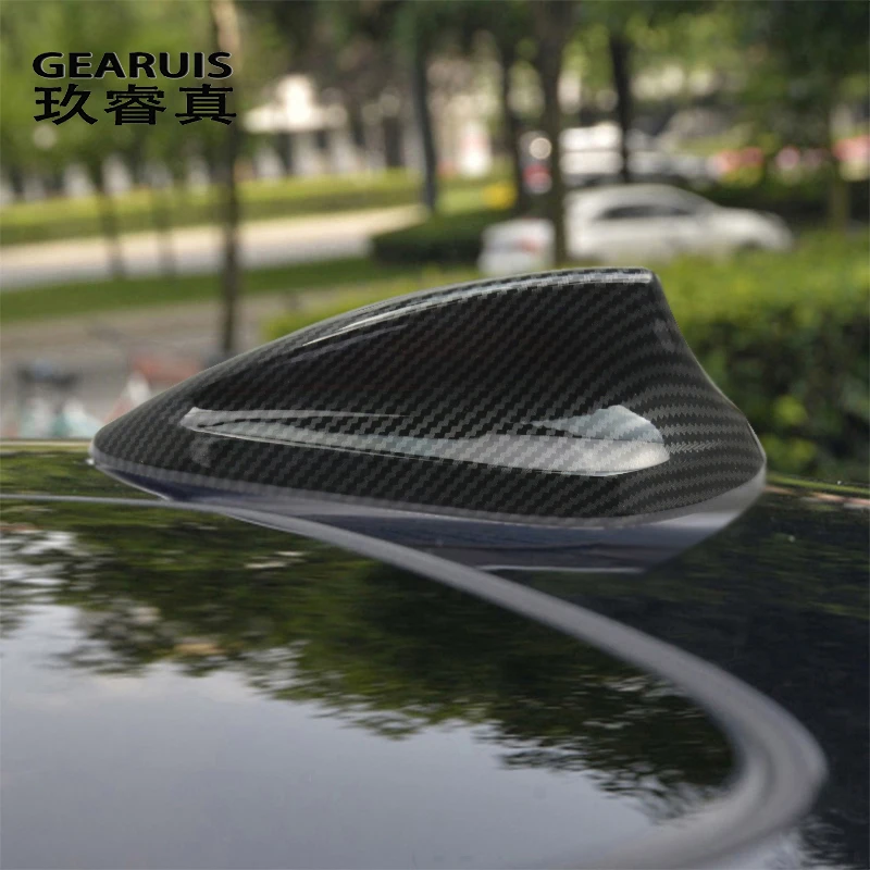 Car Styling Carbon Fiber Antenna Shark Fin Aerials Trim Covers For BMW 5 7 Series G30 G11 G12 M2 F87 M3 F80 M4 F82 6gt X3 X4 G01