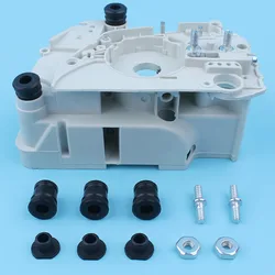 Crankcase Assembly AV Annular Buffer Set Bar Stud Nuts Kit For Stihl 018 MS180 017 MS170 Chainsaw Engine Housing #1130 020 3002