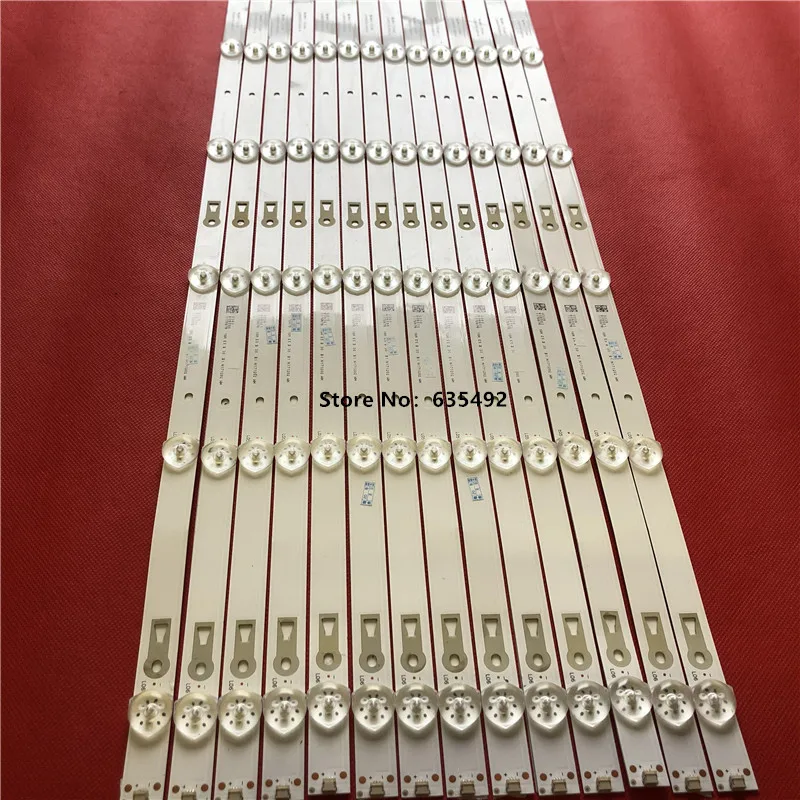 14pcs/kit LED Strip 6 Lamp for Hisense_65_HD650K3U31 JL.D65061330-003AS-M LED65M5000U LED65W20 65EC500U HD650M5U52-B1\S0\GM\ROH