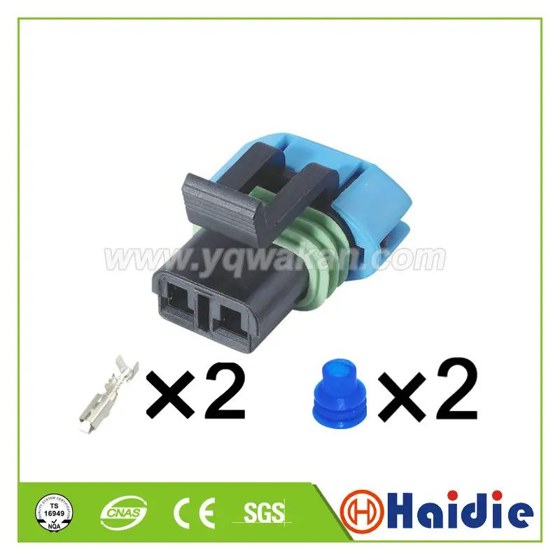 5sets 2pin 2 Way Female Sensor Plug Auto Car fan plug Connector 15300027