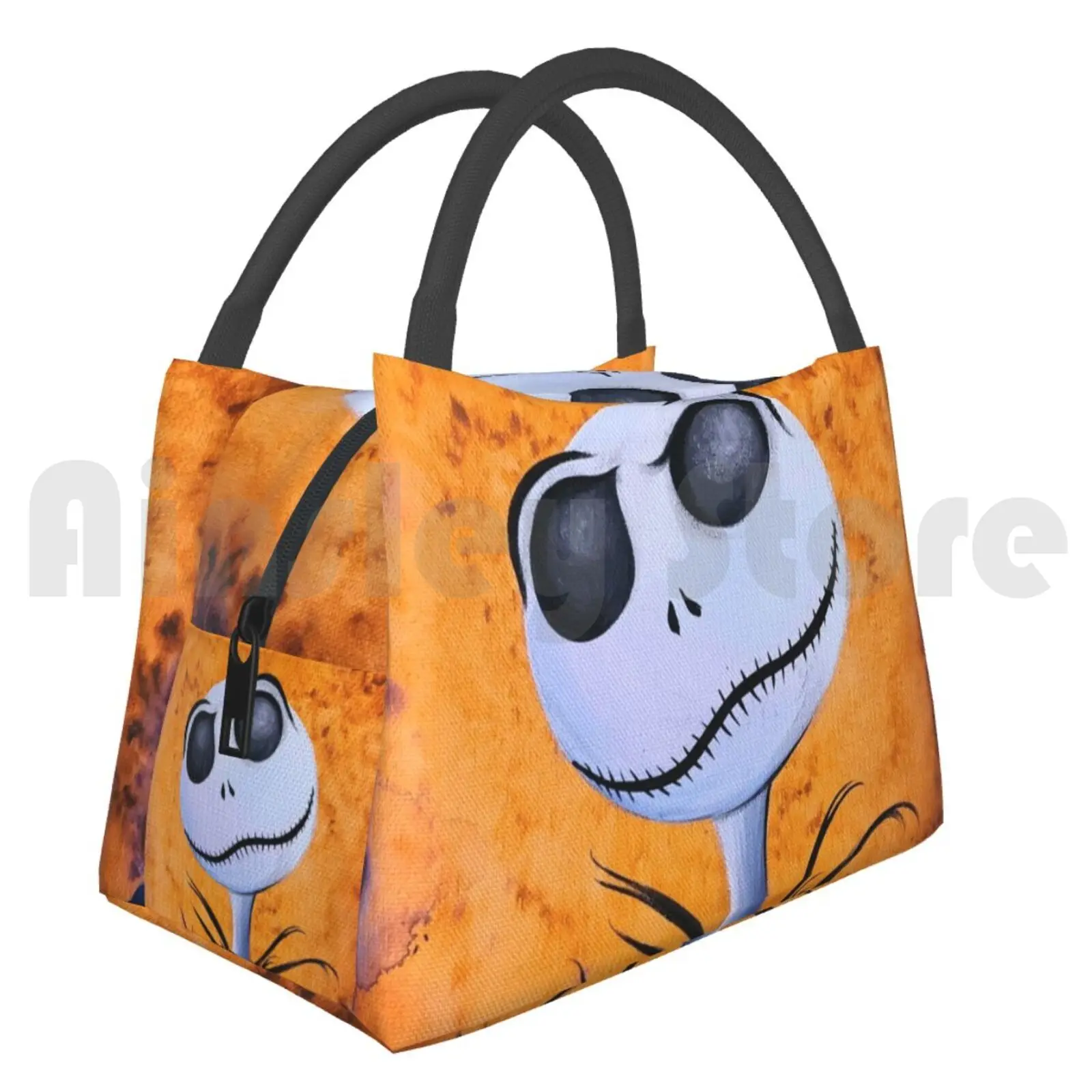 

Cooler Lunch Bag Picnic Bag Pumpkin King Nightmare Tim Burton Halloween Halloween