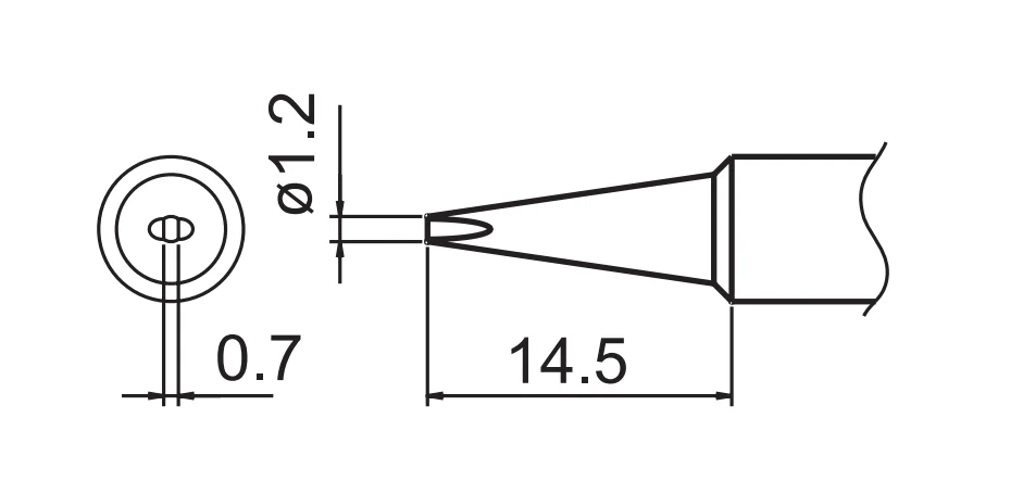 Hakko T18-D12 SHAPE-1.2D