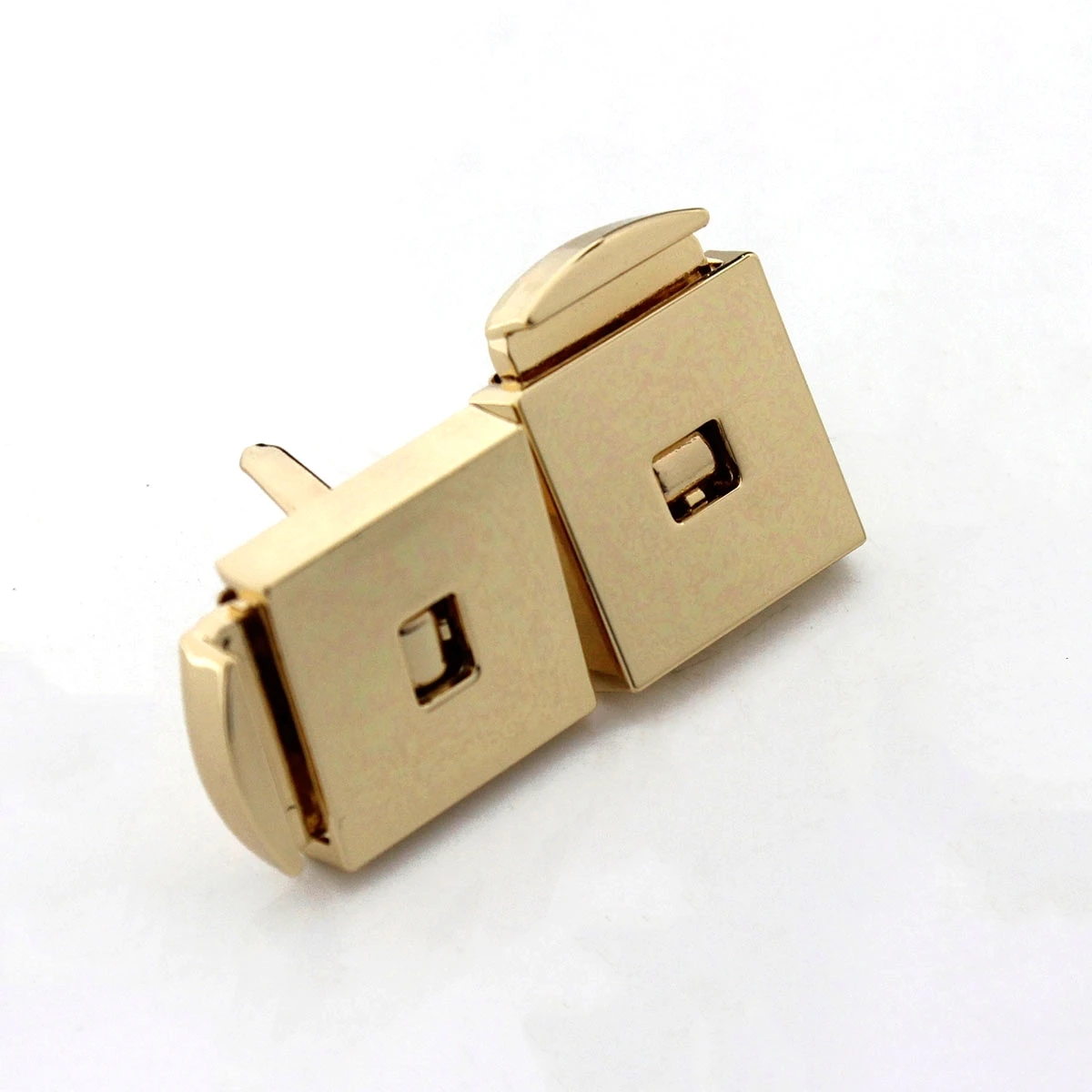 1pcs Metal Turn Lock Fashion Cute Switch lock For DIY Handbag Bag Purse Luggage Hardware Closure Bag Parts Accessories