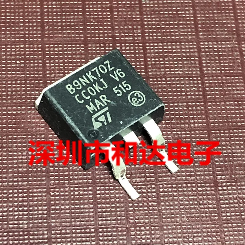 5pcs B9NK70Z STB9NK70Z TO-263 700V 7.5A