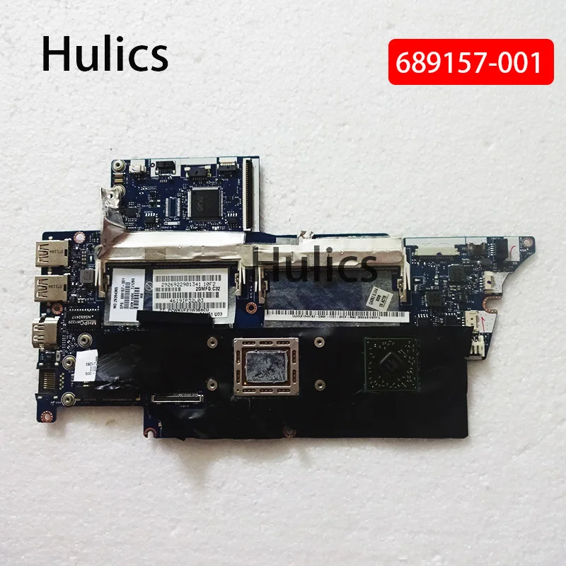 

Hulics Used Laptop Motherboard For HP ENVY4 ENVY6 PC Mainboard 689157-001 QAU51 LA-8731P A6-4455M CPU