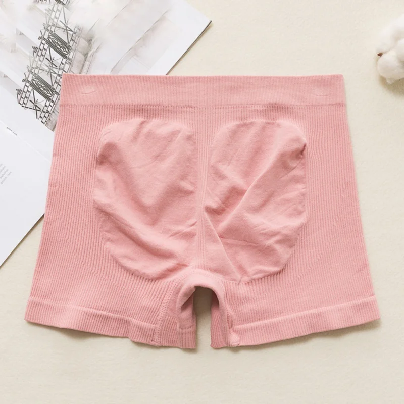 Women Safety Shorts Pants Seamless High Waist Panties Lady Seamless Boyshorts Pants Girls Slimming Underwear