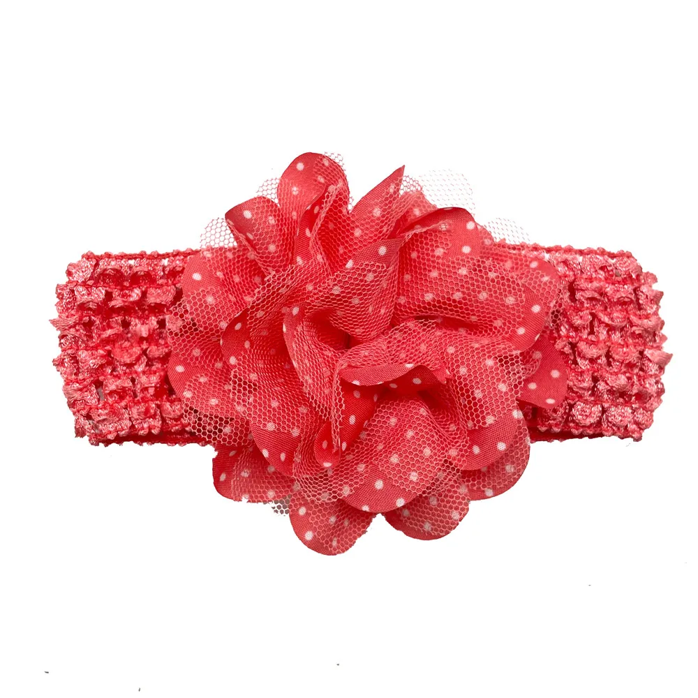 Imagem -05 - Colorido Flor com Ponto Padrão Cão de Estimação Bowties Elástico Banda Bowties para Filhote de Cachorro Cachorro Colar Cão de Estimação Grooming Acessórios 30 50 Peças