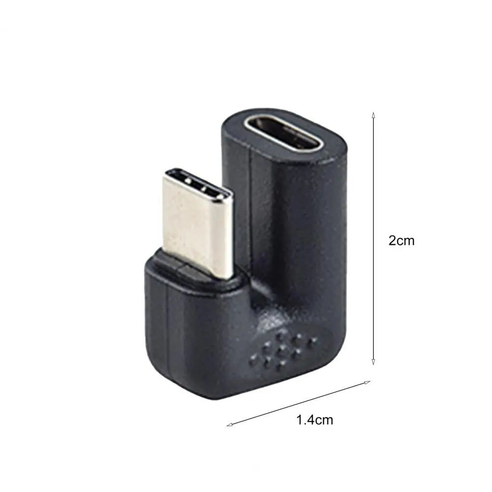 U shaped 360° Angled USB 3 1 Type C Male To Micro USB Female OTG USB C Charging Cord Converter Adapter For Huawei Samsung