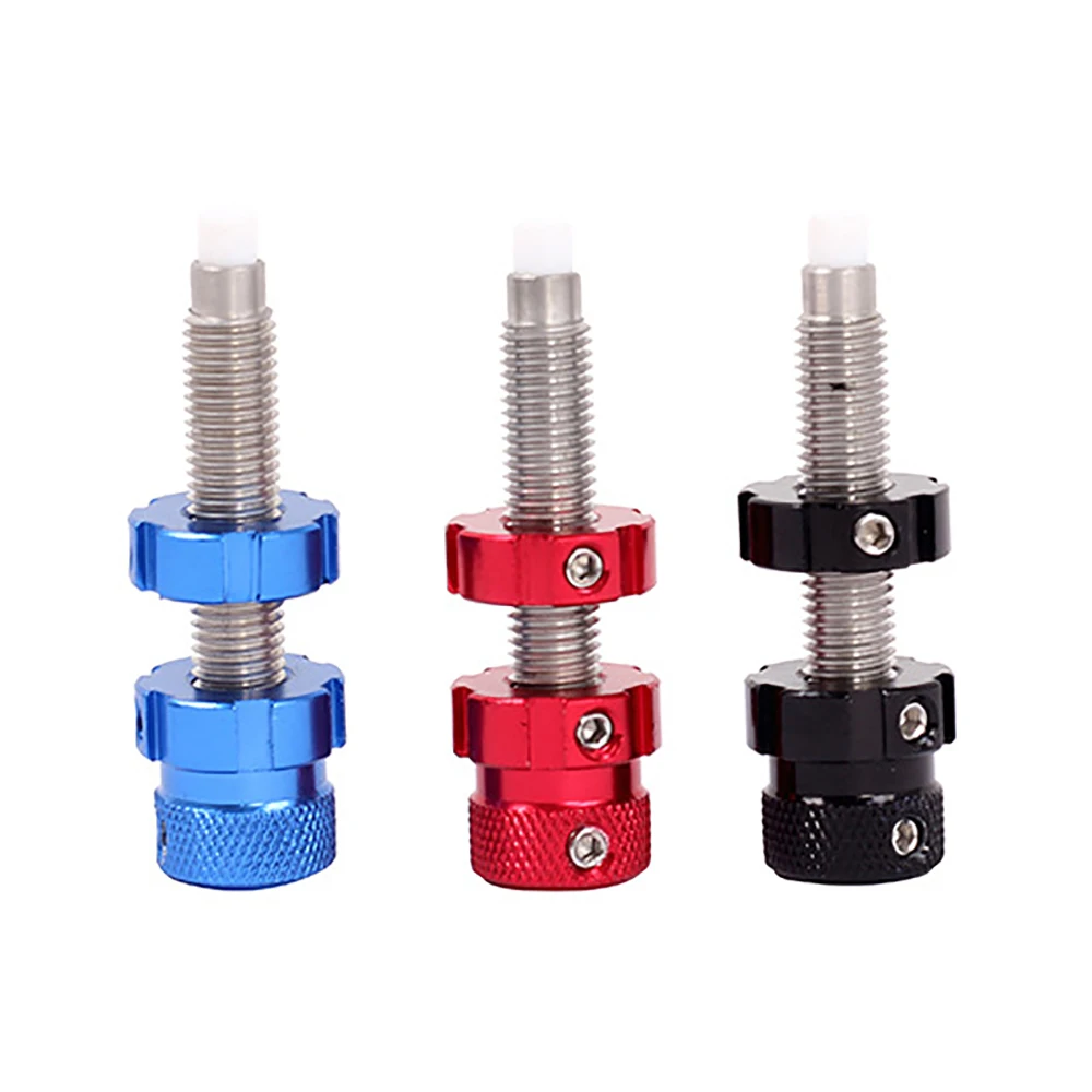 Recurve Bow Pressure Button Aluminum Alloy Side Cushion Plunger Screw-in Bow Riser for Hunting Shooting Archery Accessories