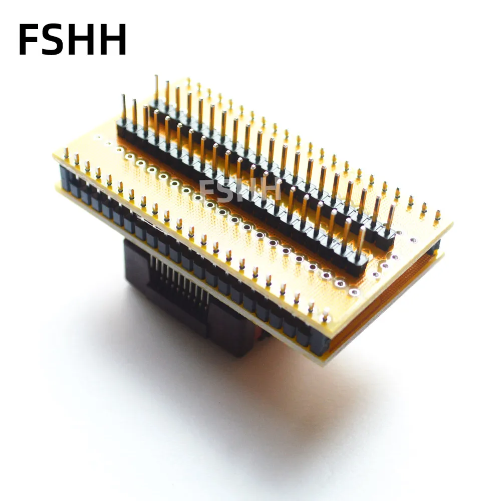 PLCC44 إلى DIP40 مبرمج محول PLCC44 مقبس اختبار محول