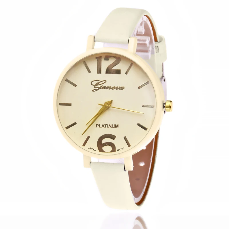 WOKA high quality casual women\'s Steel bracelet watch leather small strap Quartz egg watch Female student waterproof retro clock