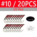 20PCS Red Sz 10