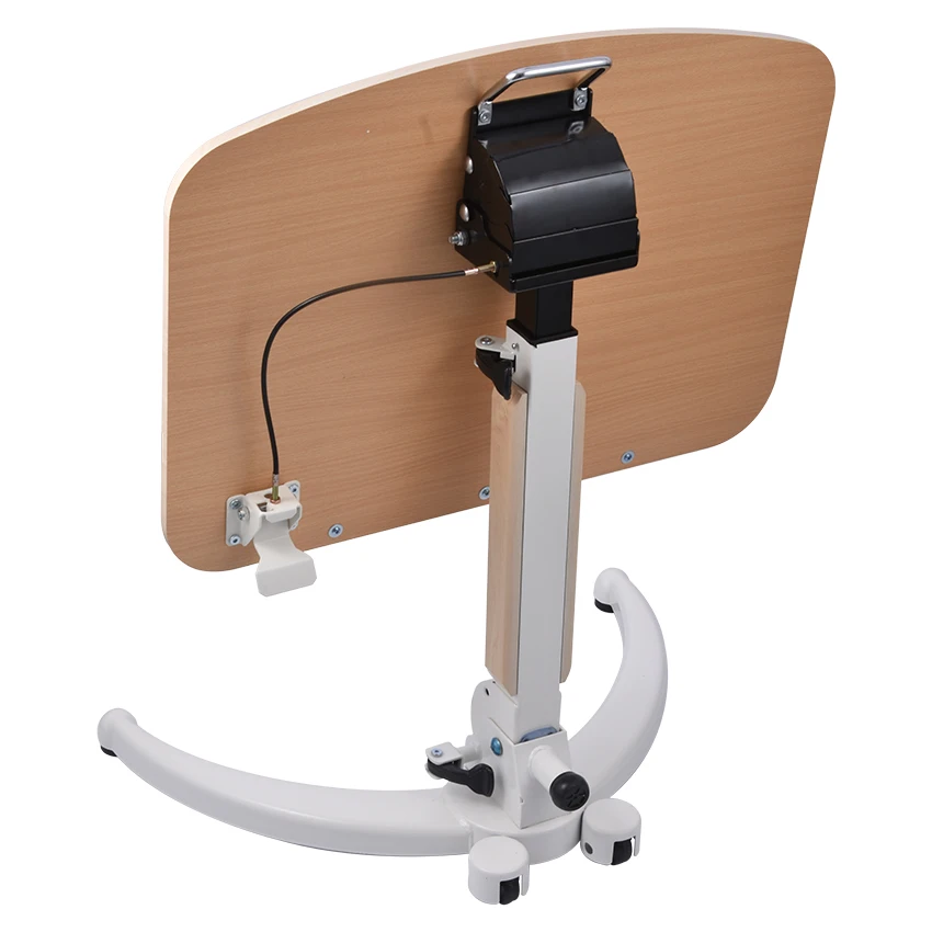 ZH-3 Portable Bedside Table Foldable Indoor Classroom Platform Height Adjustable Podium Table Removable Laptop Sofa Side Table