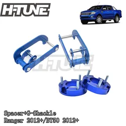 Front Coil Spacer Struts, Kits de suspensão para 4WD Ranger BT50 2012 +, estendido 2 