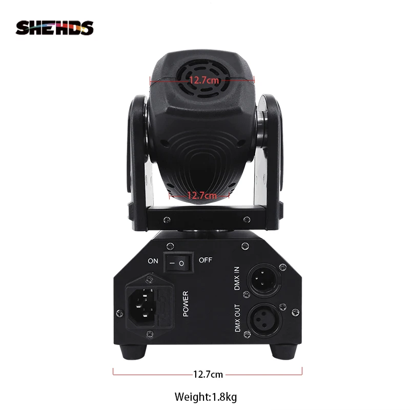 Mini RGBW LED 10W LED Beam moving head Light High Power 10Watt Quad Stroboscope LED Strong Beam Light For Party Disco DJ Light