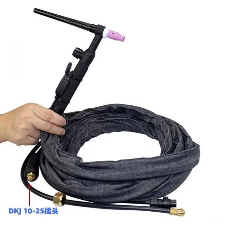 Argon Arc Welding Gun Accessories Wp-9Fv Split Quick Insert Welding Gun 4M/10M Welding Gun Wire