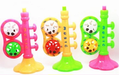 

Children's Toys Baby Bell Toy Hand Grasp A Clap Your Hands With Small Horn Educational Infant Playing Type Plastic 2021