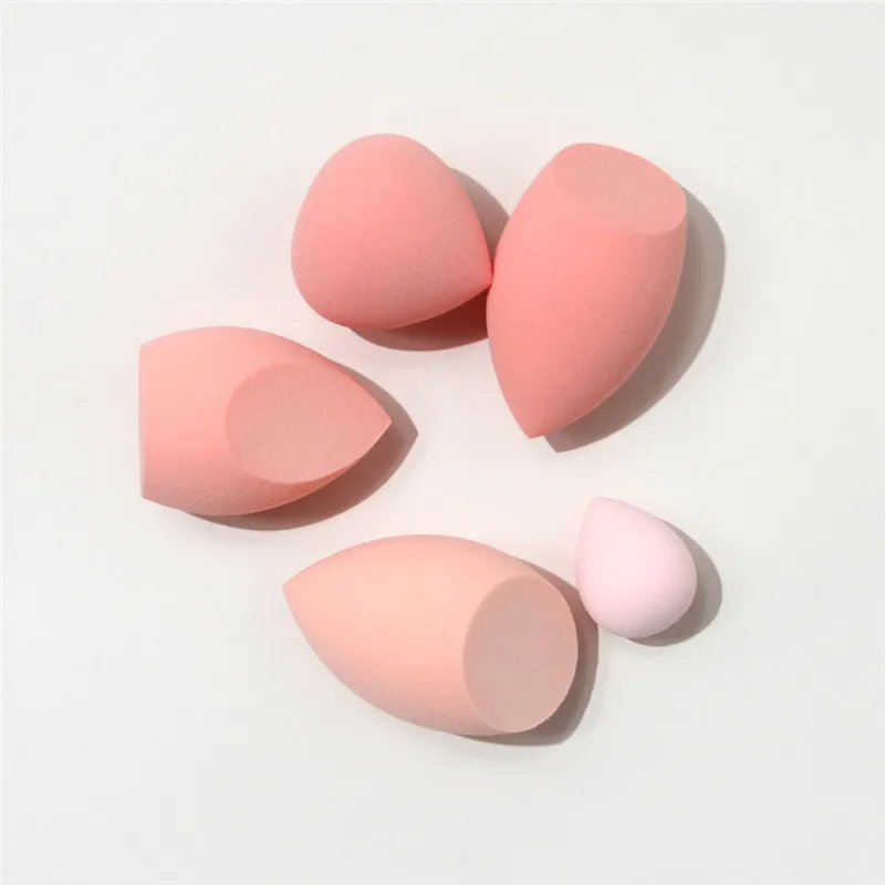 bdbeauty The Peach Jar Beauty Sponges - Extra-soft 5pcs Makeup Blending Tools - Latex-Free